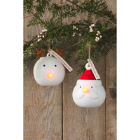 Santa Light-Up Ornament