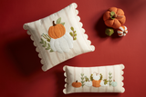 LUMBAR SCALLOP PUMPKIN PILLOW