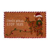 Christmas Dog Light-Up Doormat