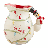 Snowman Handle Pitcher