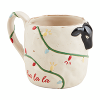 SHEEP FARM ANIMAL XMAS MUG