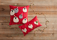 Christmas Sheep Pillow