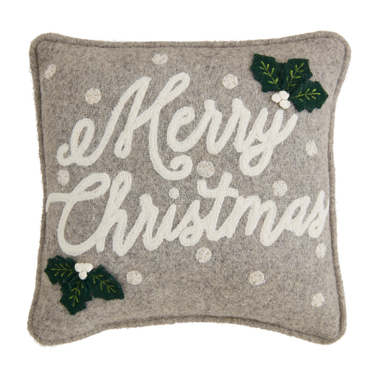 MERRY XMAS MINI FELT PILLOWS