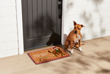 Christmas Dog Light-Up Doormat