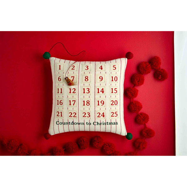 Christmas Advent Pillow