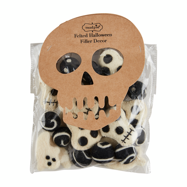 SKULL FELTED HALLOWEEN FILLER