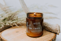 Dirt Road Candle Co - 8 oz. Iowa Timber Candle