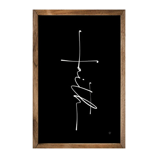 Faith wall hanging