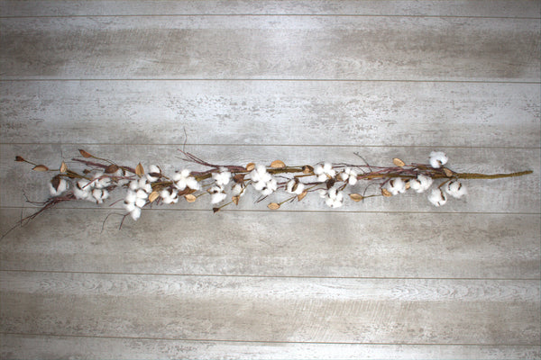 Wholesale Home Decor - Pick'in Cotton 4ft Garland