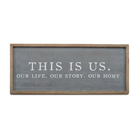 This Is Us Plaque