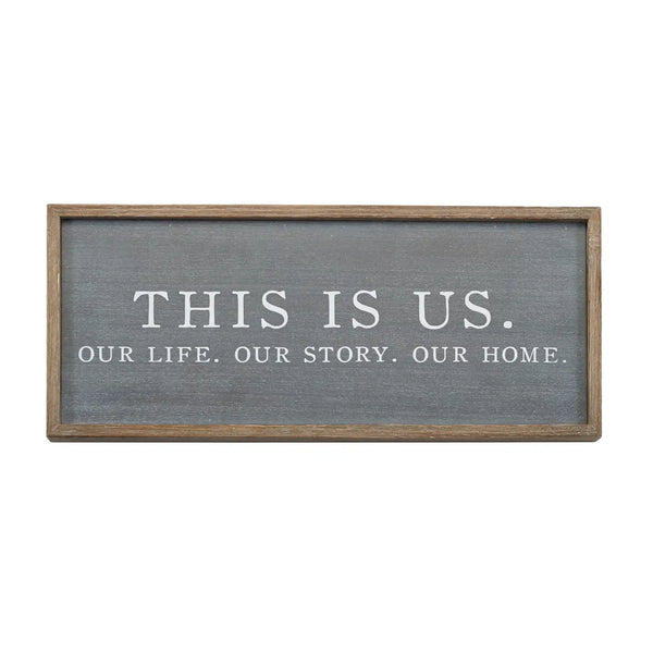 This Is Us Plaque