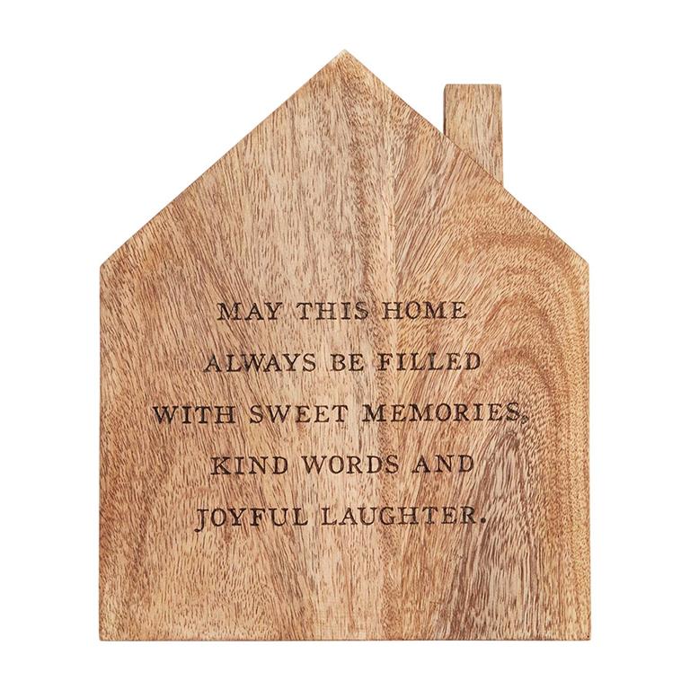 House Wood Trivet