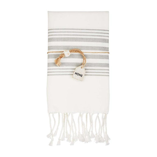 GRAY TURKISH TOWEL SET