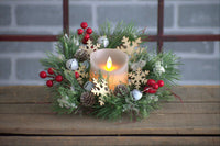 Wholesale Home Decor - Sleigh Bells 6.5in Candle Ring