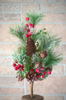 Wholesale Home Decor - Rusty Bells 18in Pick